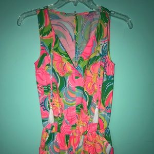 Lilly Pulitzer romper. Size xxs